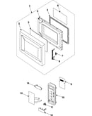 Control panel/door assembly