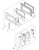 Control panel/door assembly