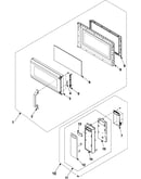 Control panel/door assembly