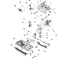 Samsung MT1066SB/XAA internal controls/latch asy/base diagram