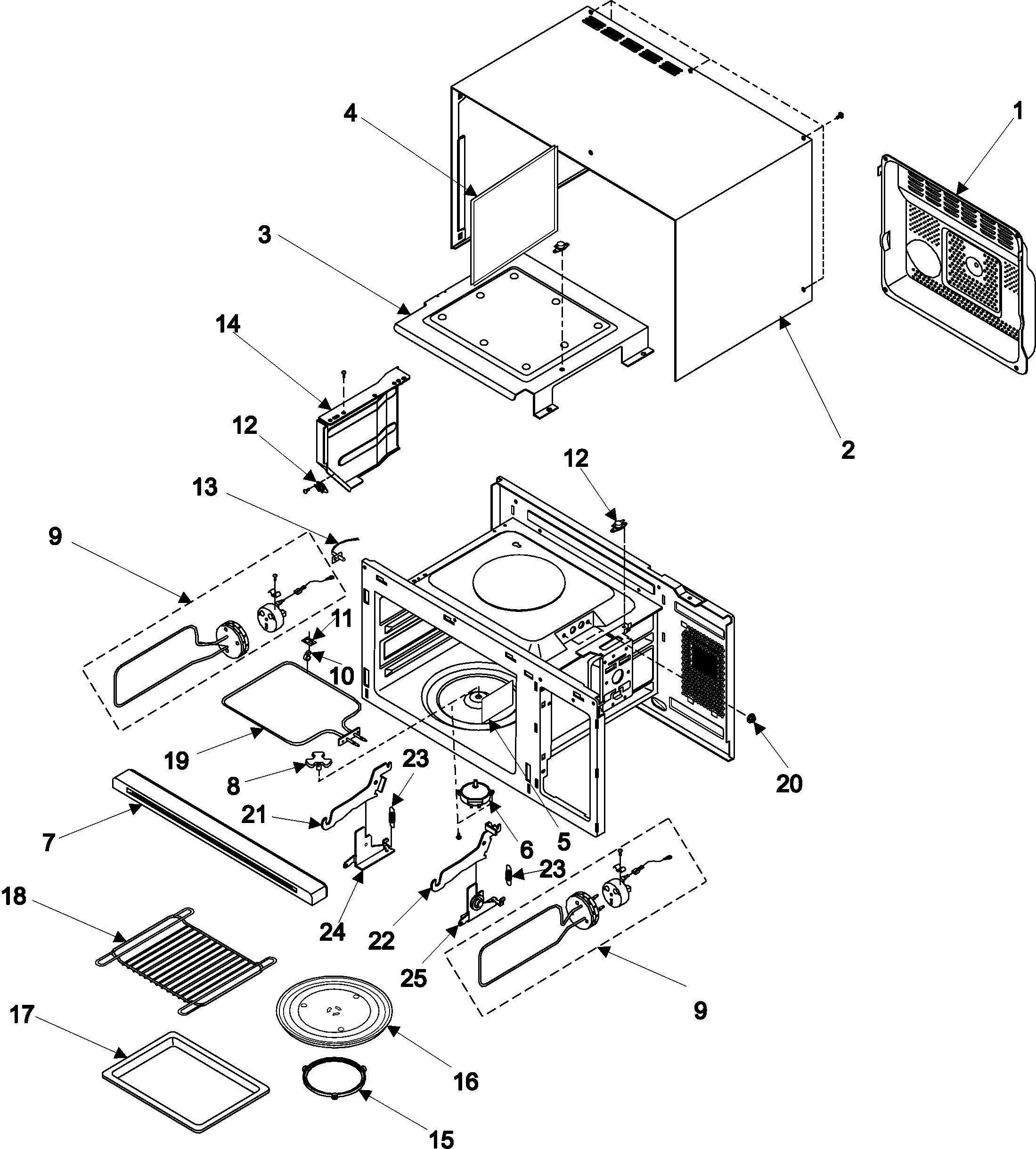Body/cavity/elements