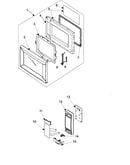 Control panel/door assembly
