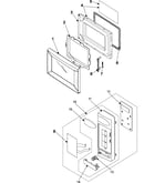 Control panel/door assembly