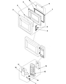 Control panel/door assembly