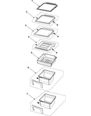 Refrigerator shelves