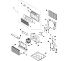 Samsung AW0507M chassis assembly diagram