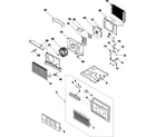 Samsung AW1403M chassis assembly diagram