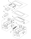 Refrigerator shelves