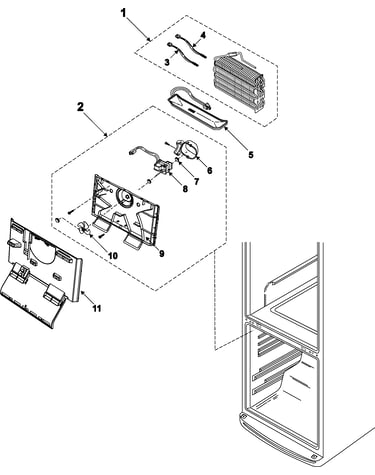 Freezer compartment