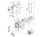 Samsung RS253BASB/XAA refrigerator compartment diagram