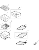 Refrigerator shelves