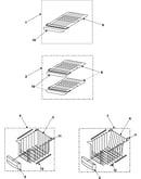 Freezer shelves