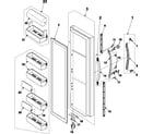 Samsung RS2644SL/XAA refrigerator door diagram