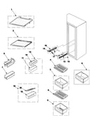 Refrigerator shelves