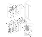 Samsung RS2644SL/XAA freezer compartment diagram