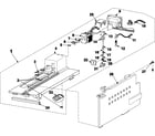 Samsung RS2644SW/XAA enclosure assembly diagram