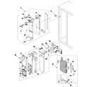 Samsung RS2545SH/XAA freezer compartment diagram
