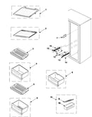 Refrigerator shelves