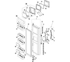 Samsung RS2777SL/XAA refrigerator door diagram