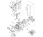Samsung RS2666SL/XAA refrigerator compartment diagram