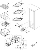 Refrigerator shelves