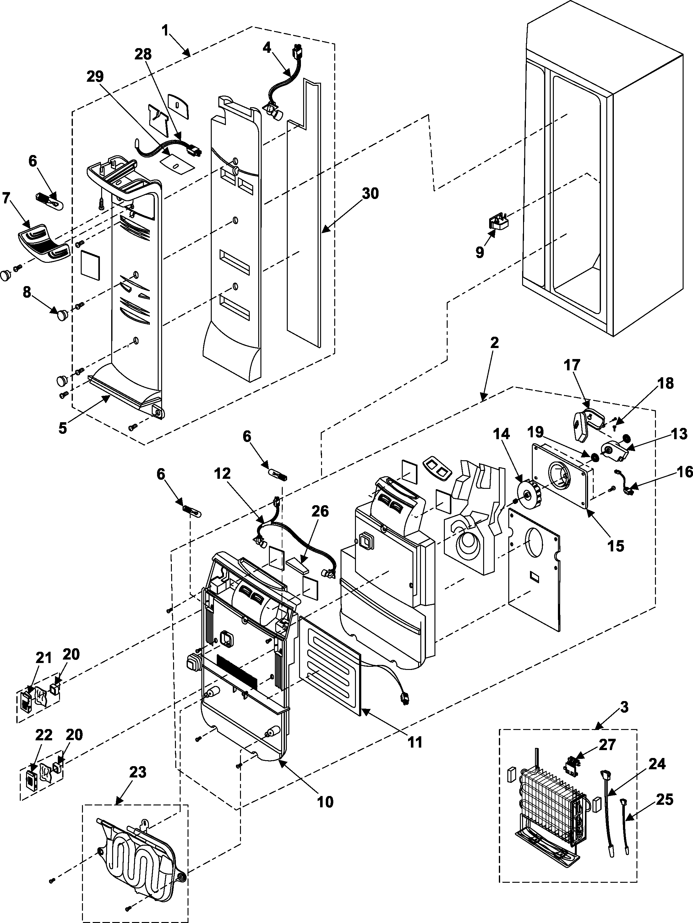 Refrigerator compartment