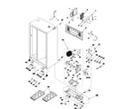 Samsung RH2777AT/XAA machine compartment & cabinet back diagram