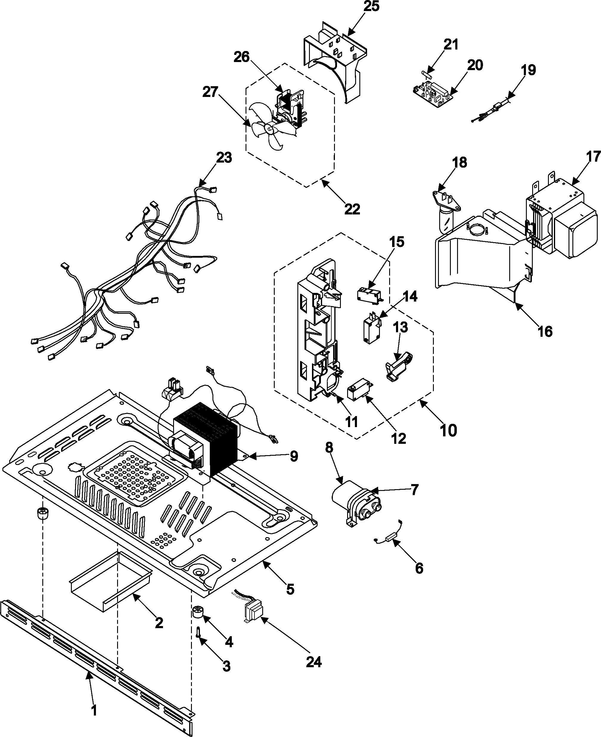 INTERNAL CONTROL/LATCH ASY/BASE