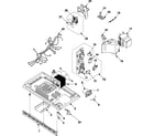 Samsung MR1034UWD/XAA internal control/latch asy/base diagram
