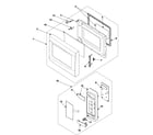 Samsung ME1240SC/XAA control panel/door assembly diagram