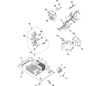 Samsung ME1240SC/XAA internal control/latch asy/base diagram