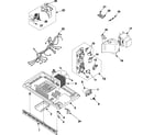 Samsung MR1032CBC/XAA internal control/latch asy/base diagram