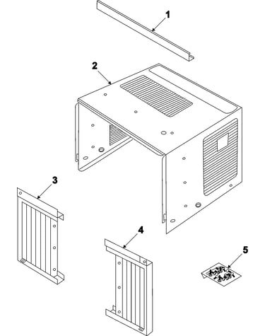 Outer case assembly