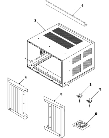 Outer case assembly