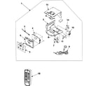 Samsung AW2492L control assembly diagram