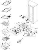 Refrigerator shelves