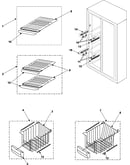 Freezer shelves