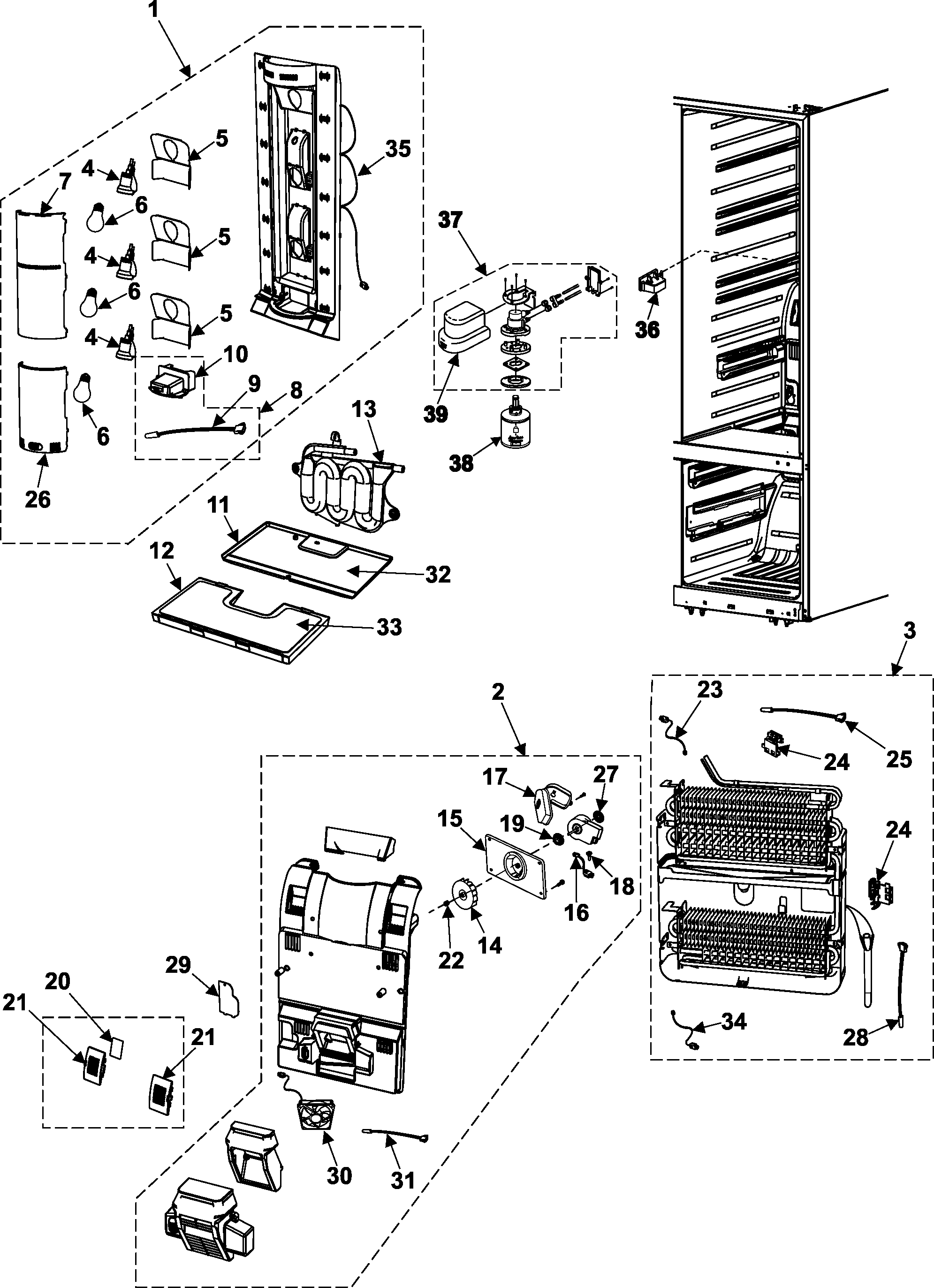 Refrigerator compartment
