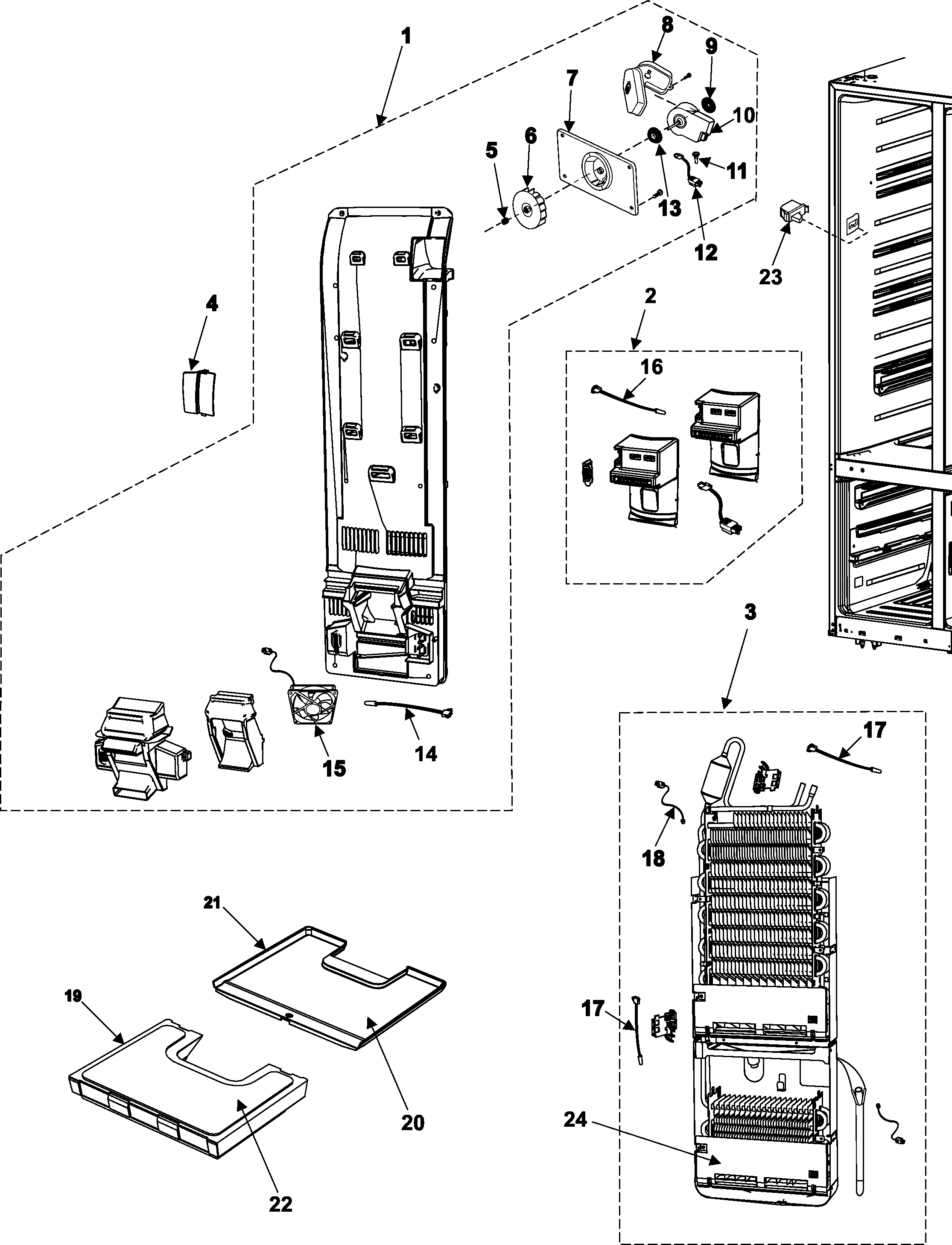 Freezer compartment