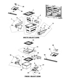 Arctic/fresh/select zone compartment