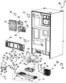 Machine compartment-compressor