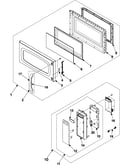 Control panel/door assembly
