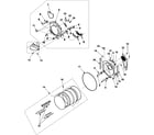 Samsung DV316BEW/XAA drum diagram