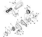 Samsung DV316BEC/XAA blower/heater/motor diagram
