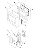 Control panel/door assembly