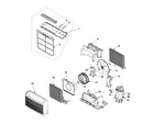 Samsung AW0529/XAA chassis assembly diagram