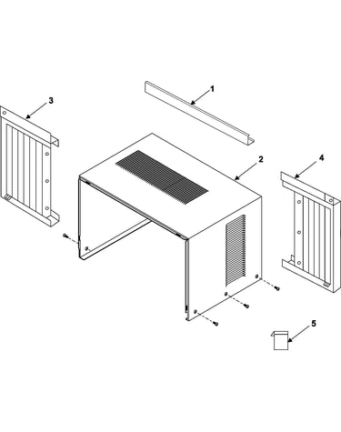 Outer case assembly