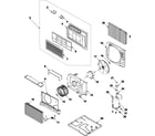 Samsung AW060CM/XAA chassis assembly diagram
