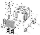 Samsung AW0519 chassis assembly diagram