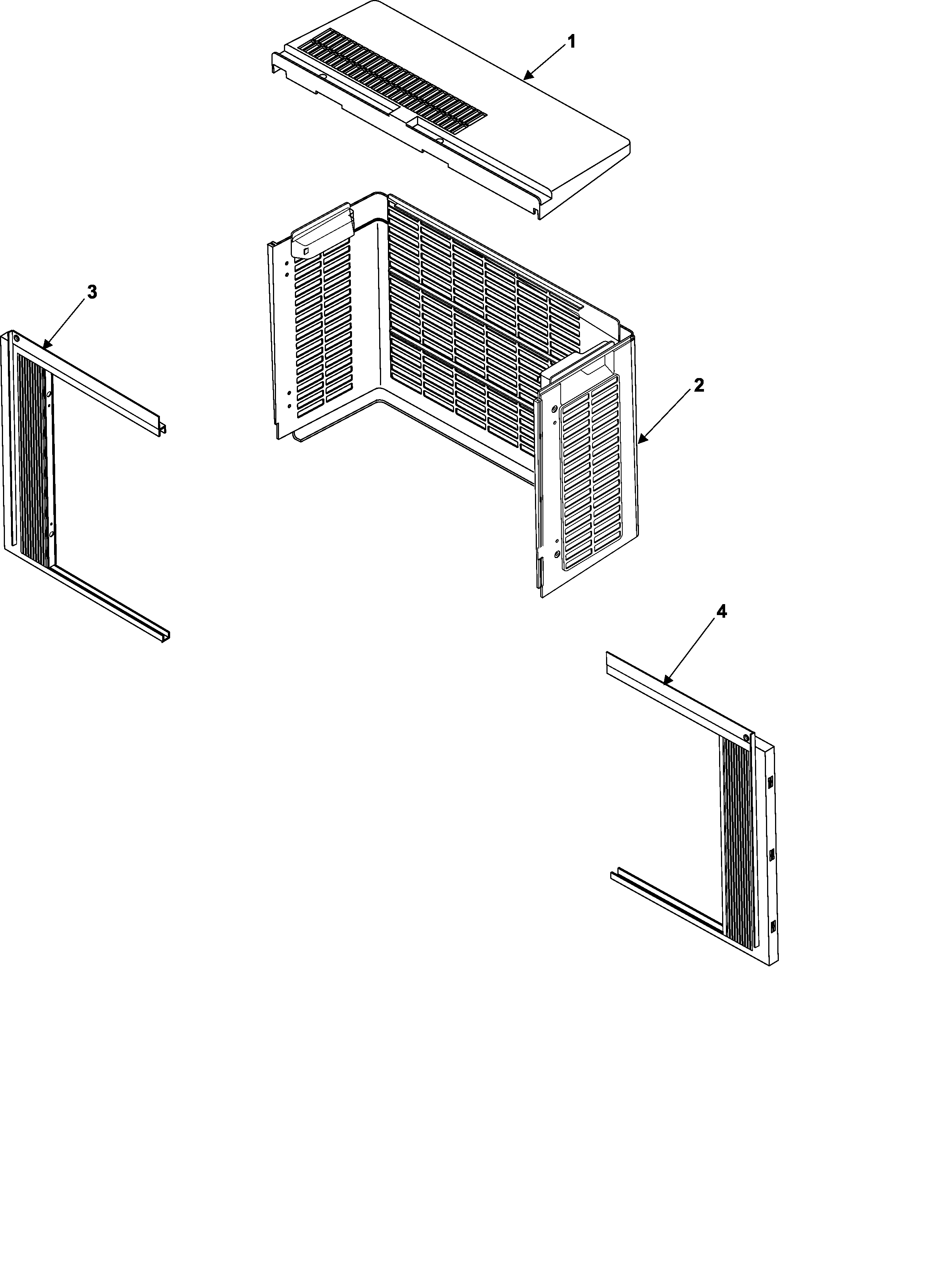 Outer case assembly